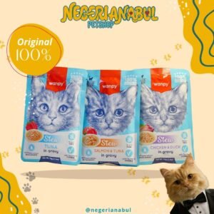 WANPY Stew Wetfood Pouch Sachet 70gr