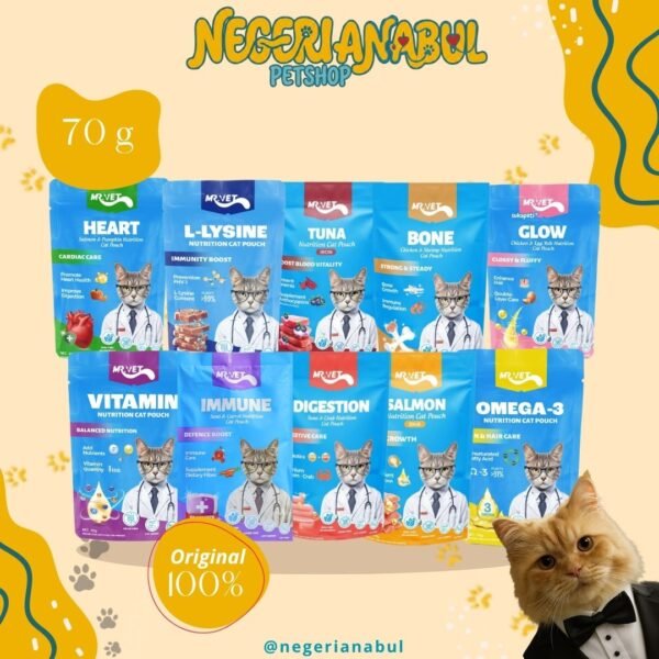 MR. VET Wetfood Pouch 70gr